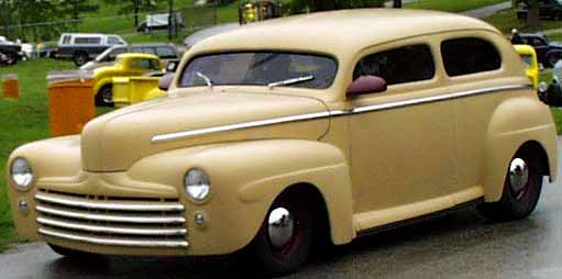 47 Ford Chopped Tudor Sedan