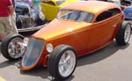 33 Ford Hiboy Chopped Hardtop Victoria Sedan