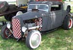 32 Ford Hiboy Chopped 3W Coupe