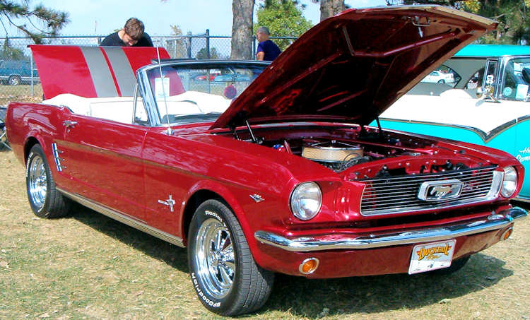 56 Ford Mustang Convertible